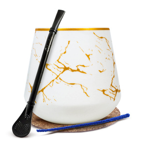 Sada příslušenství na yerba maté: Kalabasa + Bombilla