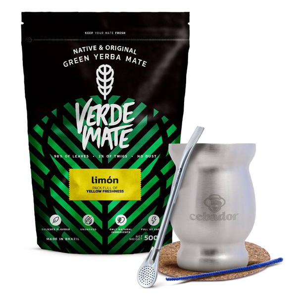 Sada Yerba Maté pro začátečníky Verde Mate Green 0,5 kg