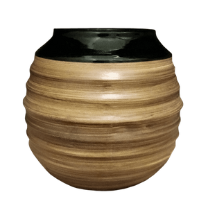 Ceramic Calabash black - Verde Mate 300ml