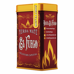 Yerbera - Plechovka + El Fuego Menta Limon 0,5 kg