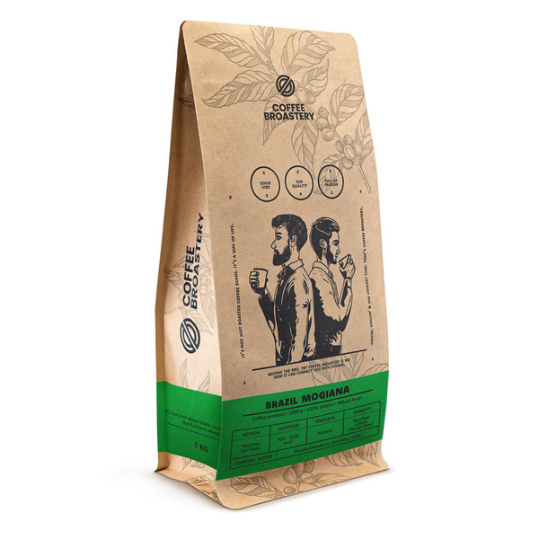 Sada Bro Coffee Roastery Brazil Samba 3x1kg (3kg)