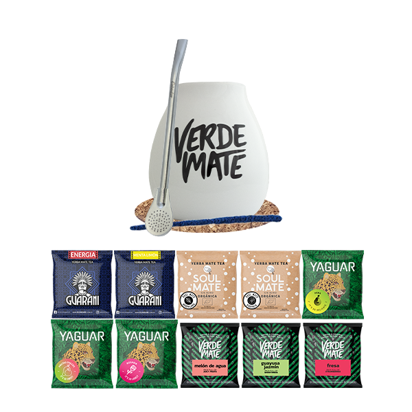 Sada Yerba Mate Green 500g Tykev Bombilla 10x50g