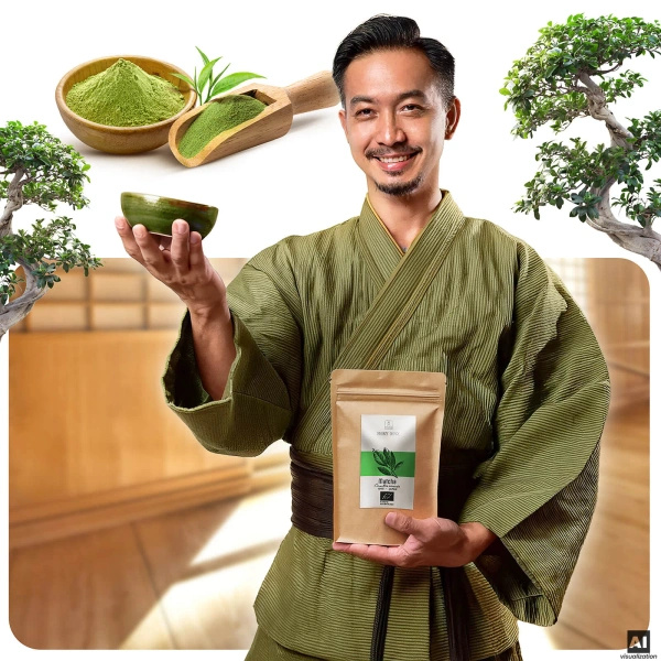 Mary Rose – Japonský zelený čaj Matcha (BIO) 100 g