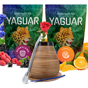 Verde Mate yerba mate sada keramická kalabasa bombilla