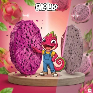 FiloLilo – Lyofilizované dračí ovoce (plátky) 20 g