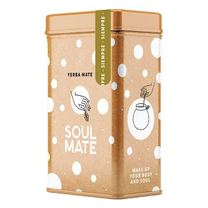 Yerbera – Plechovka + Soul Mate Orgánica Siempre 0,5 kg