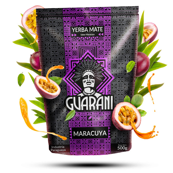 Yerba Mate Sada Guarani Maracuya 500g + Guarani Energia 500g