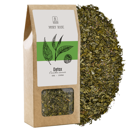Mary Rose - Zelený Čaj Detox - 50 g