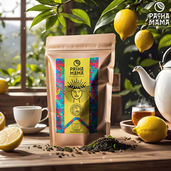 Guayusa Pachamama Menta Limón – organická certifikovaná guayusa – 250g