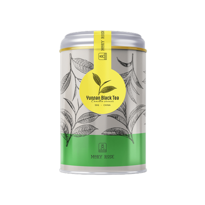 Mary Rose - Černý Čaj Yunnan v plechovce - 50 g