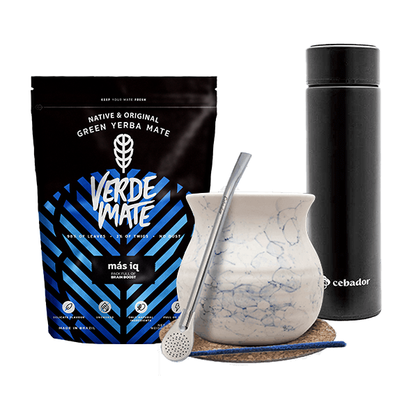 Sada Yerba Verde Mate MAS IQ 500g Kalabása Termoska