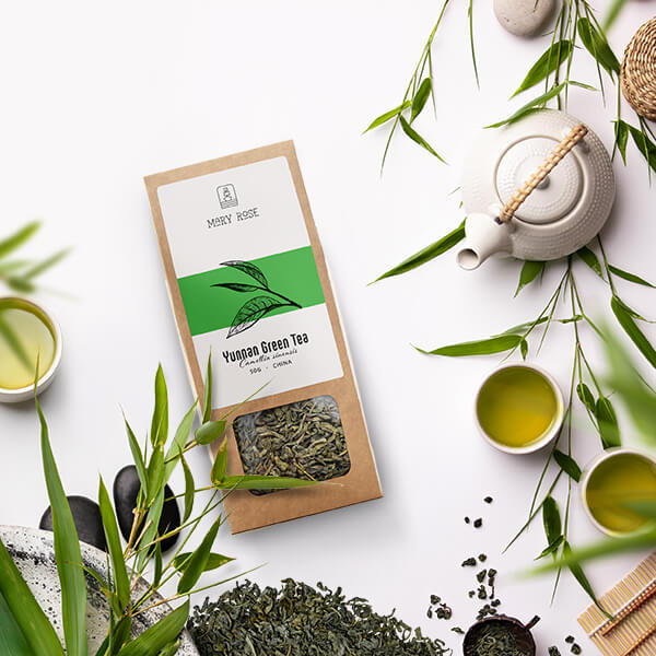Mary Rose - Zelený Čaj Yunnan - 50 g