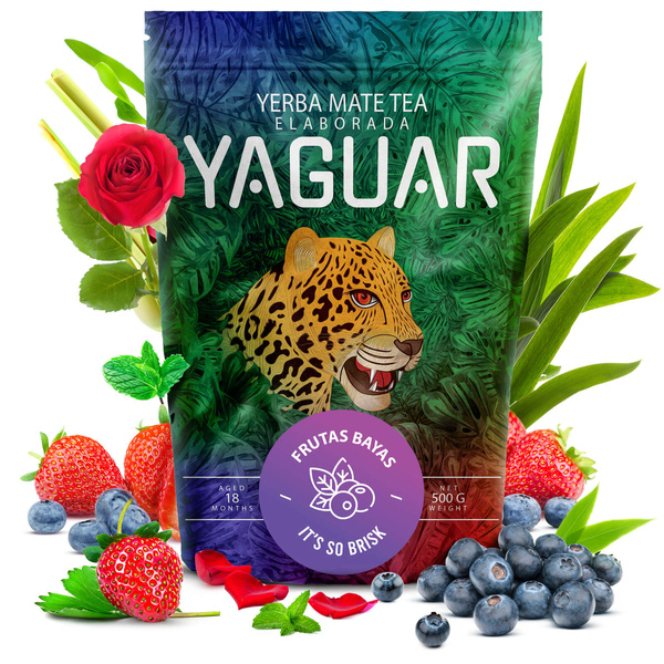 Sada ovoce Yerba Mate Yaguar Fruit 3x500g 1,5kg