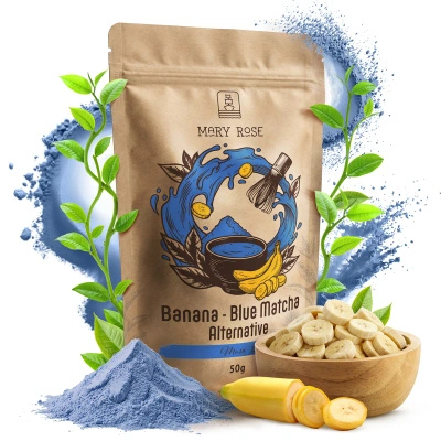 Mary Rose – Blue Matcha Alternative – Banán (prášek) 50 g