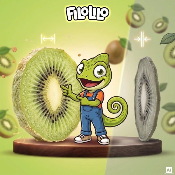 FiloLilo – Lyofilizované kiwi (plátky) 20 g