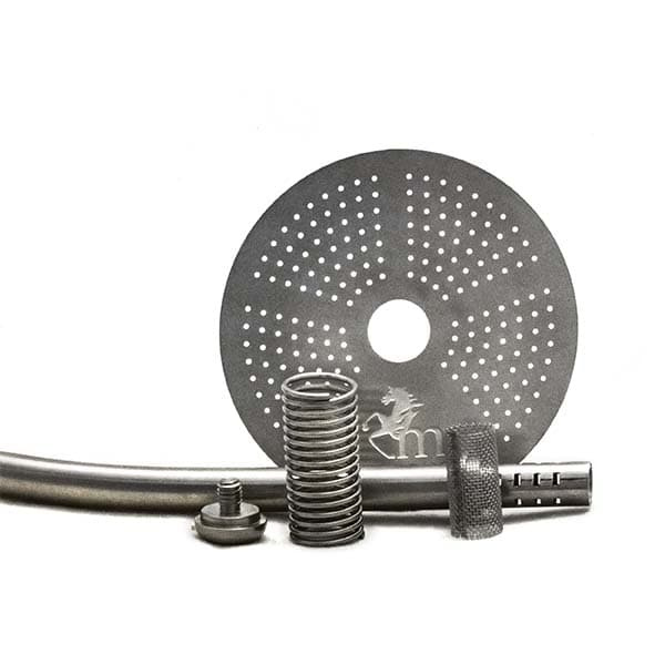 TermoColador – kalabasa + sítko + bombilla – stříbrná