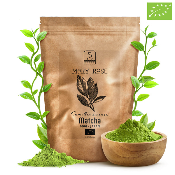 Mary Rose – Japonský zelený čaj Matcha (BIO) 500 g