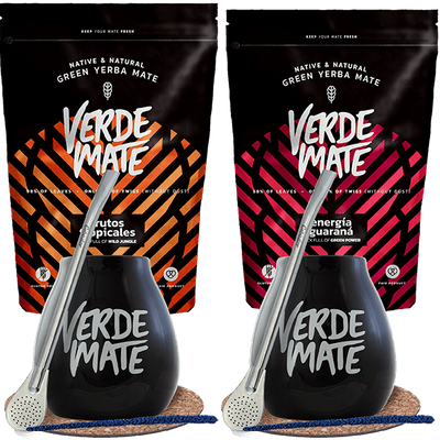 Sada Yerba Mate Bombilla Maté pro dva 1kg