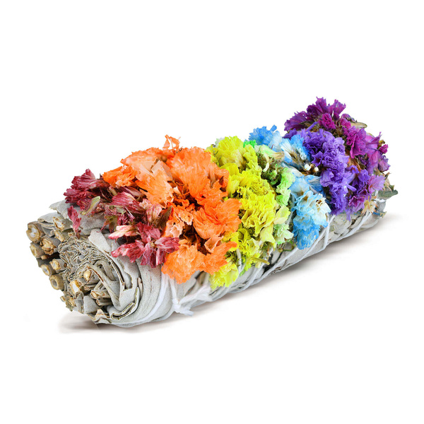 Dárková sada: Palo Santo 50 g + bílá šalvěj "Sedm čaker"