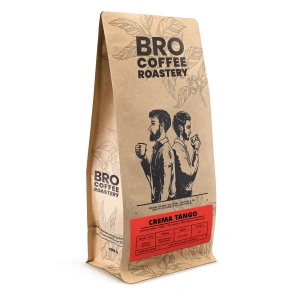 Bro Coffee Roastery – Zrnková káva Crema Tango 400 g