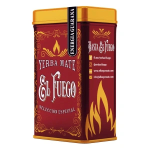 Yerbera – Plechovka + El Fuego Energia Guarana 0,5 kg