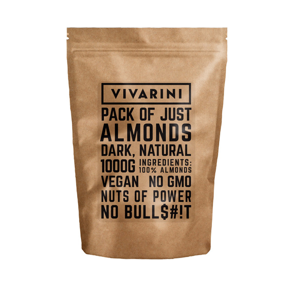 Vivarini – Mandle natural (tmavé) 1 kg