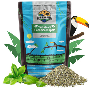 Yerba Mate sada Rio Parana Energia Elaborada 2x500g + příslušenství