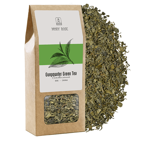Mary Rose - Zelený Čaj Gunpowder - 50 g