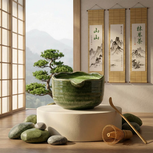 Sada na vaření čaje Matcha: matcha 100g + příslušenství