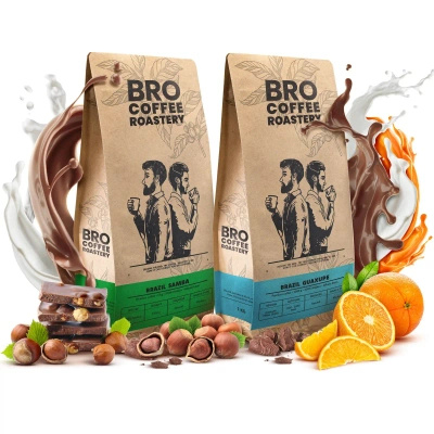 Sada Bro Coffee Roastery Brazil Guaxupe + Brazil Samba 2x1kg (2kg)