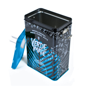 Yerbera – Plechovka + Verde Mate Green Más IQ Tropical 0,5 kg