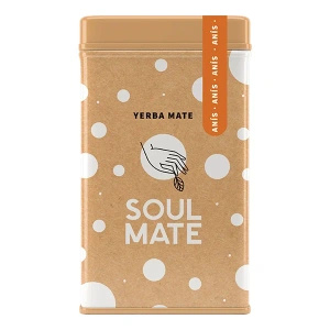 Yerbera – Plechovka + Soul Mate Orgánica Anís 0,5 kg