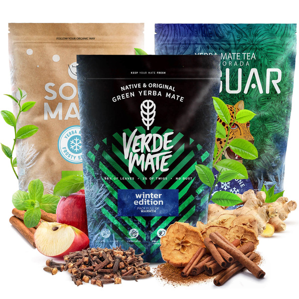 Yerba Mate zimní sada 3x500g 1,5kg