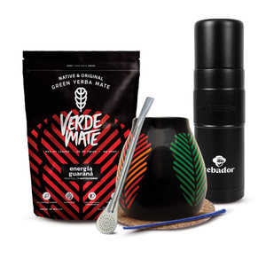 Sada Yerba Maté Verde Mate 400g 0,4kg Yerbomos XL + Kalabása + Bombilla