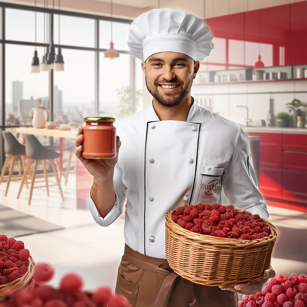 Sada práškového arašídového másla Nustino: Raspberry + Salted Caramel + Matcha 3x400g