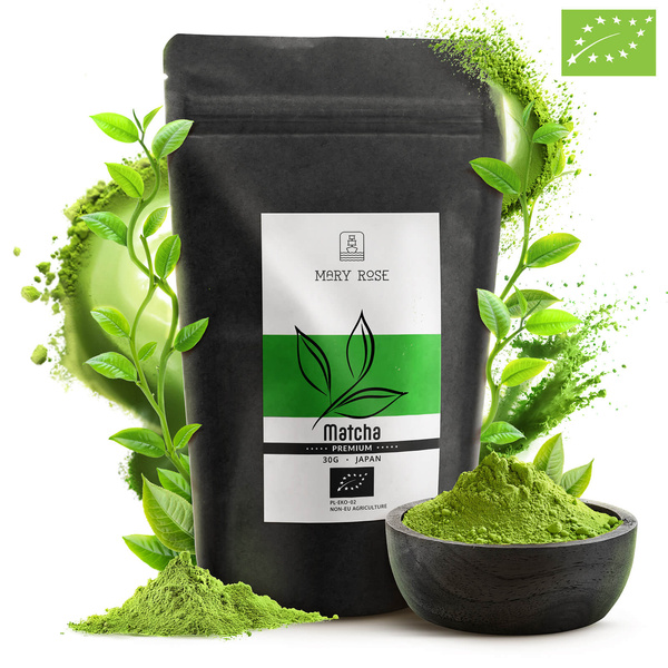 Mary Rose – Japonský zelený čaj Matcha (BIO) Premium 30 g