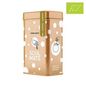 Yerbera – Plechovka + Soul Mate Orgánica Siempre 0,5 kg