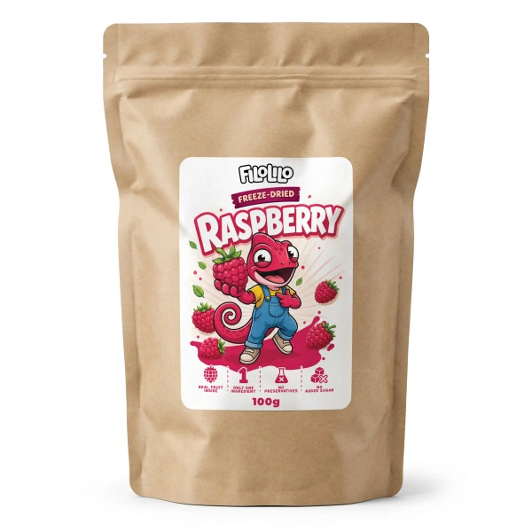 FiloLilo – Lyofilizované maliny 100 g