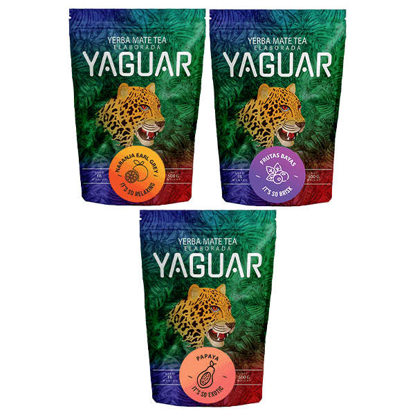 Sada Yerba Mate Yaguar 3x 0.5kg