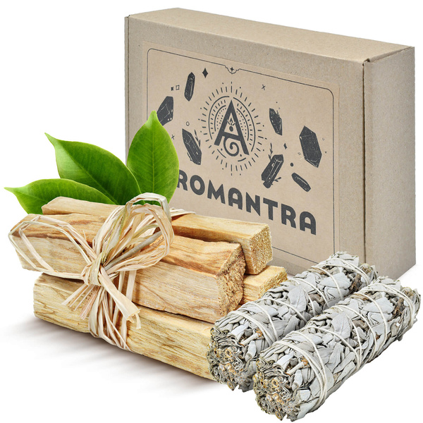Dárková sada: Palo Santo 50 g + bílá šalvěj