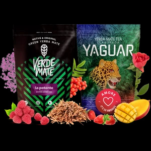 Yerba Verde Mate Potente Amore afrodiziaka 2x500g