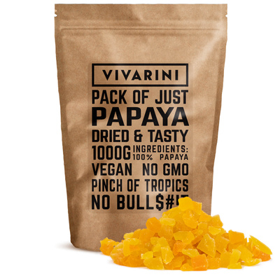 Vivarini – Kandovaná papája 1 kg