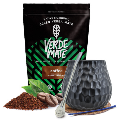 Sada Yerba Maté Verde Mate 500g 0,5kg Kalabása + Bombilla