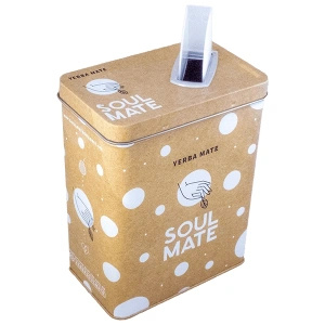 Yerbera – Plechovka + Soul Mate Orgánica Guayusa 0,5 kg