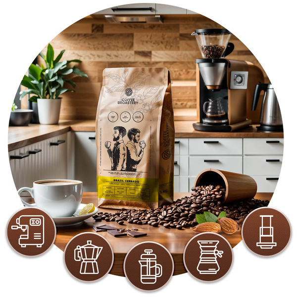Sada Bro Coffee Roastery: káva Brazil Cerrado + hrnek