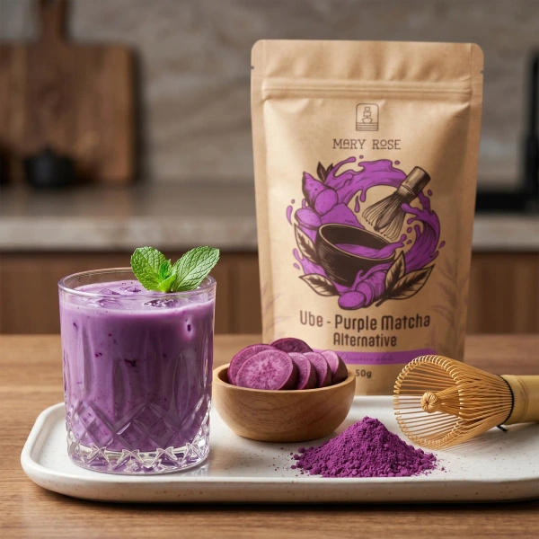 Mary Rose – Purple Matcha Alternative – Ube (prášek) 50 g