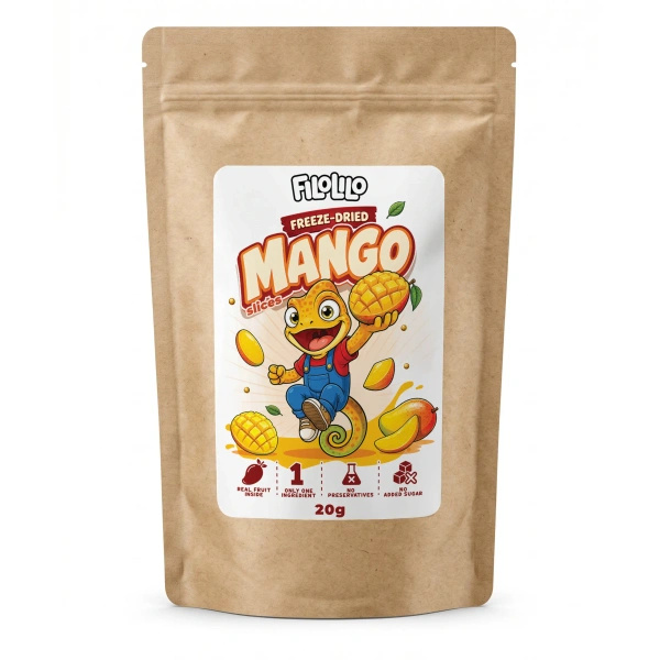 FiloLilo – Lyofilizované mango (plátky) 20 g