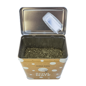 Yerbera – Plechovka + Soul Mate Orgánica Siempre 0,5 kg