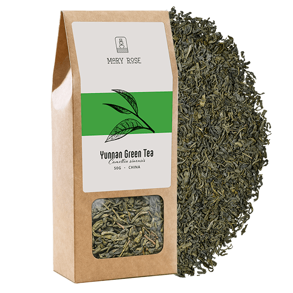 Mary Rose - Zelený Čaj Yunnan - 50 g