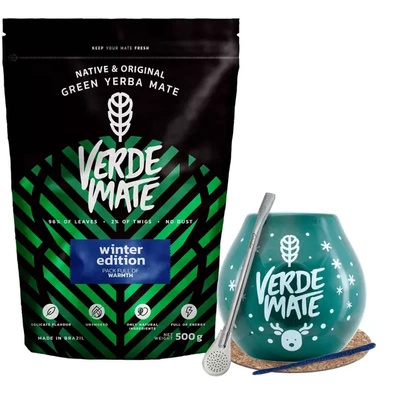 Yerba Verde Mate zimní sada pro začátečníky 500g